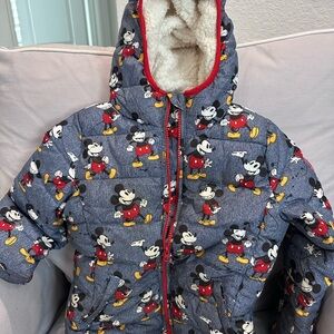 GAP Kids Blue Mickey Mouse Jacket